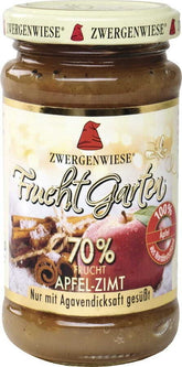 Ăpple-kanelmousse (70% frukt) glutenfri EKO 225 g - ZWERGENWIESE